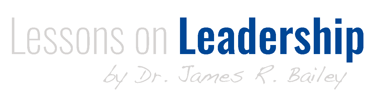 Lessons on Leadership